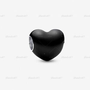 Pandora Black Heart Charm